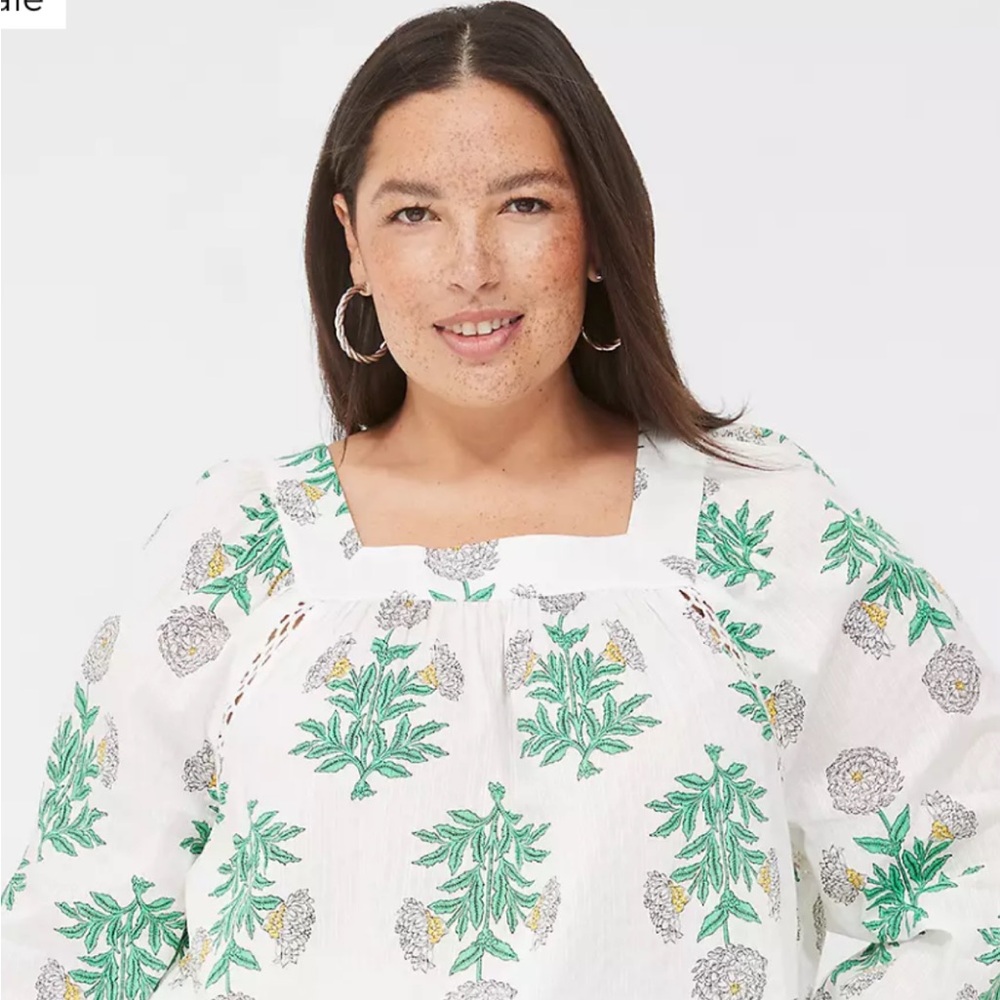 New Lane Bryant size 18/20 square neck shirt